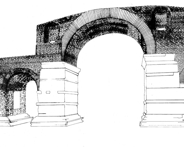 Galerius Arch or Kamara - 